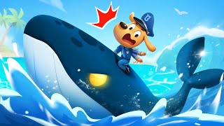 The Terrifying Sea Monster | Educational Videos | Kids Cartoons | Sheriff Labrador Episode 139