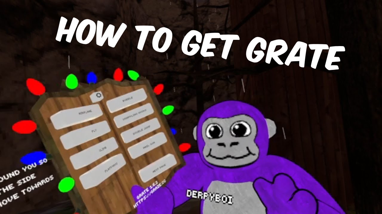How to get grate mod menu in gorilla tag! - YouTube