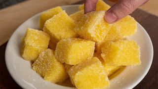 Do you have Mango? make this delicious dessert with few ingredients!