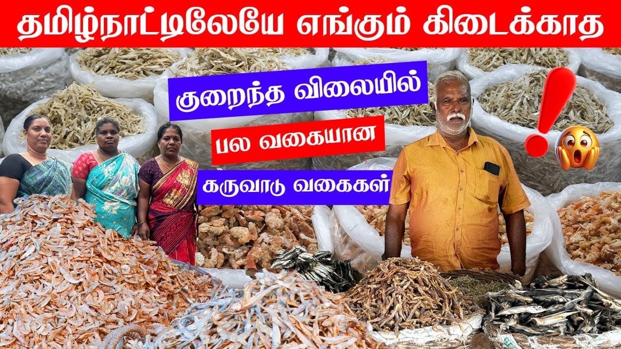ஆன்லைன் ஆர்டரில் கலக்கும் 37 வருடம் பாரம்பரியமிக்க கருவாட்டு கடை 😍 #nakkalnayagan #dryfishrecipe 