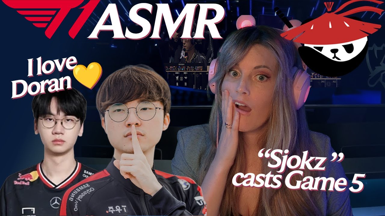 T1 vs AL Game 5 | “Sjokz” Commentary in ASMR | Worlds 2025