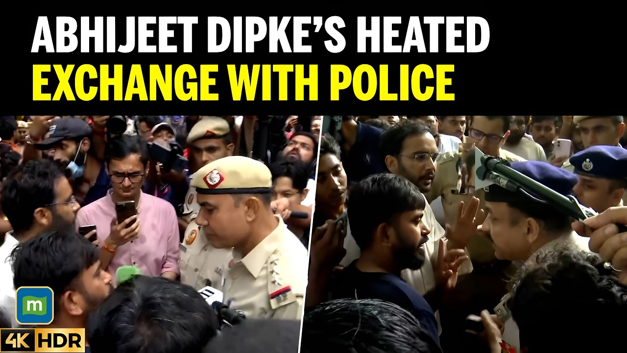 Police-Protest Confrontation at Jantar Mantar