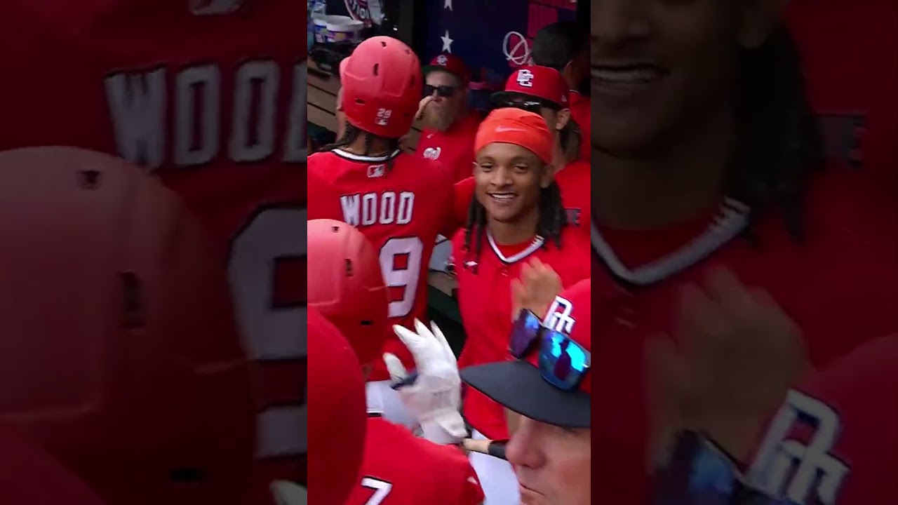 James Wood's 29th Homer Of The Season Goes Dead Center