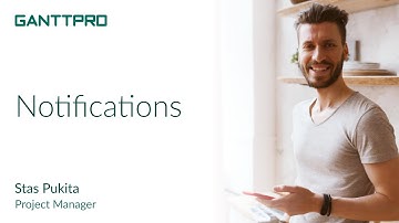 How to work with notifications in GanttPRO