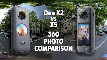 Insta360 X5 vs One X2 | 360 photo comparison