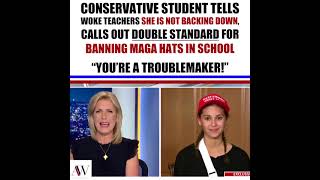 Conservative student takes on woke teachers, Laura Ingraham is VERY impressed