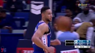 Ben Simmons FULL highlights 27 Pts, 10 Asts, 5 Rebs, 1 Blk vs. Pelicans - Game 24