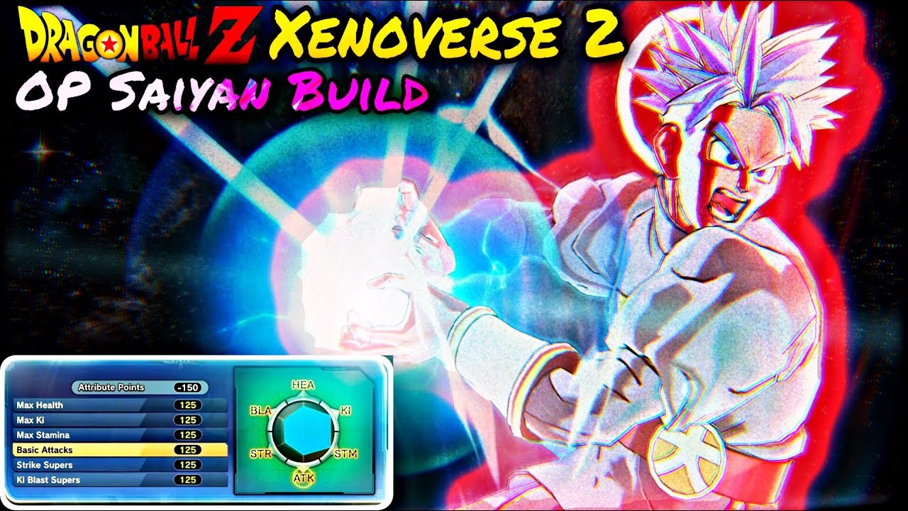 Dragon Ball Xenoverse 2 BEST OVERPOWERED SAIYAN BUILD! YouTube