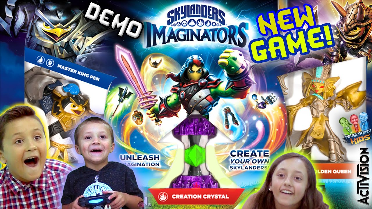 skylander boy and girl imaginators