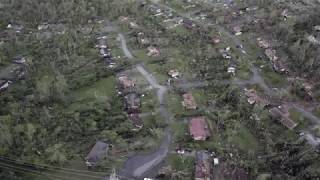 Drone footage of severe storm damage in East Brainerd community