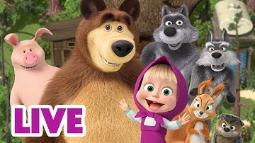 🔴 LIVE 🐻👧 Masha y el Oso ⭐ Todos los capítulos 🎬 Masha and the Bear
