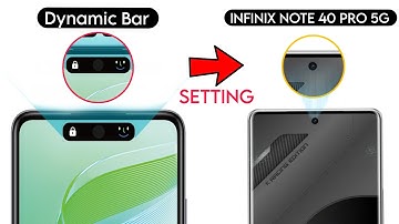 BMW Edition - Infinix Note 40 5G Dynamic Island || Dynamic Bar Setting || Calls, Battery, Charging,🔥