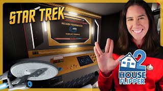 I made a SPACESHIP in House Flipper 2! 🚀 Star Trek