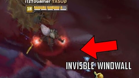 Yasuo Bug In The New Practise Tool Mode - Invisible Windwall