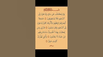 اية من سورة القمر #تيك_توك #اكسبلور #القران #لايك