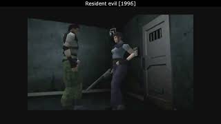 Джилл освободила Криса Resident evil 1 vs Resident evil 1 HD Remaster