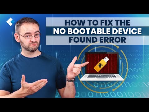 How To Fix the No Bootable Devices Found Error