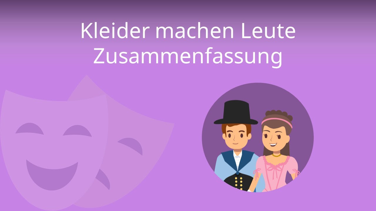 Kleider Machen Leute Kapitel Zusammenfassung www.youtube.com