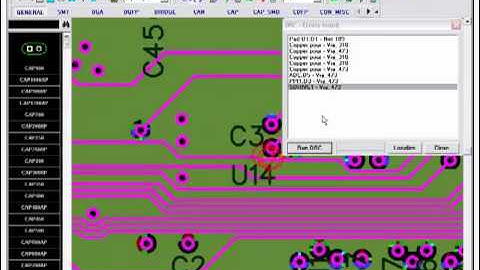 Design verification (DRC) in DipTrace PCB Layout