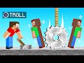 SAW TROLL vs FRIENDS! (Minecraft Deathrun)