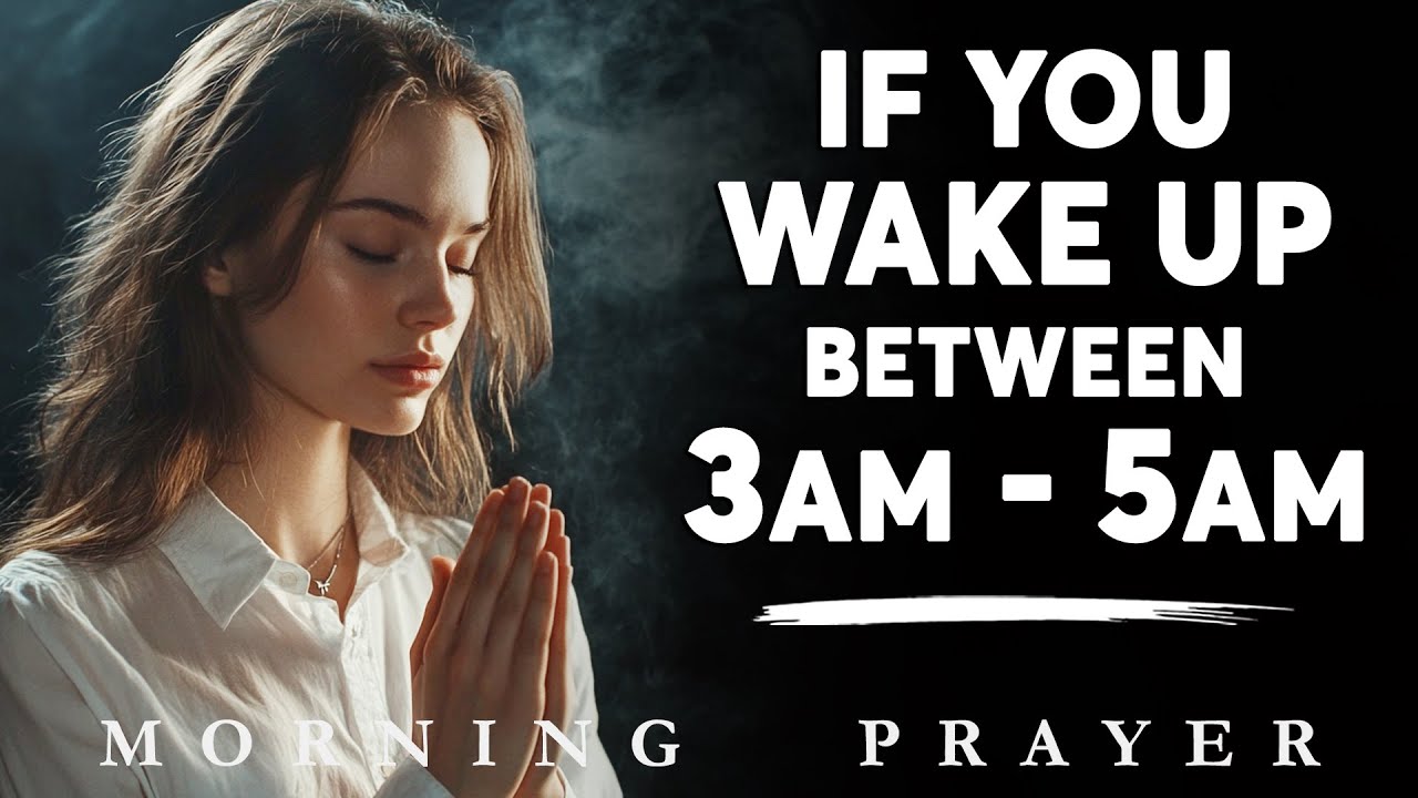 If You Wake Up Between 3am - 5am SAY This Powerful Meditation Prayer ...
