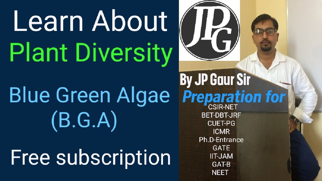 Biology by JP Gaur Sir Plant Diversity | Lecture - 10.