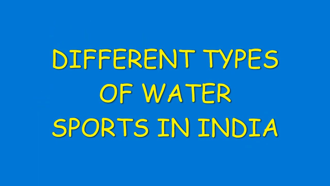 DIFFERENT TYPES OF SPORTS IN INDIA YouTube