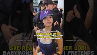 She Really Loves Her Job! BABYMONSTER Ahyeon Pretends to Make a Call Just to Show Off Her Oppo Phone