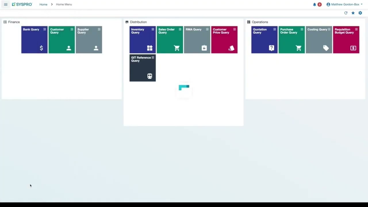 Syspro | Work in Progress Picking and Issuing