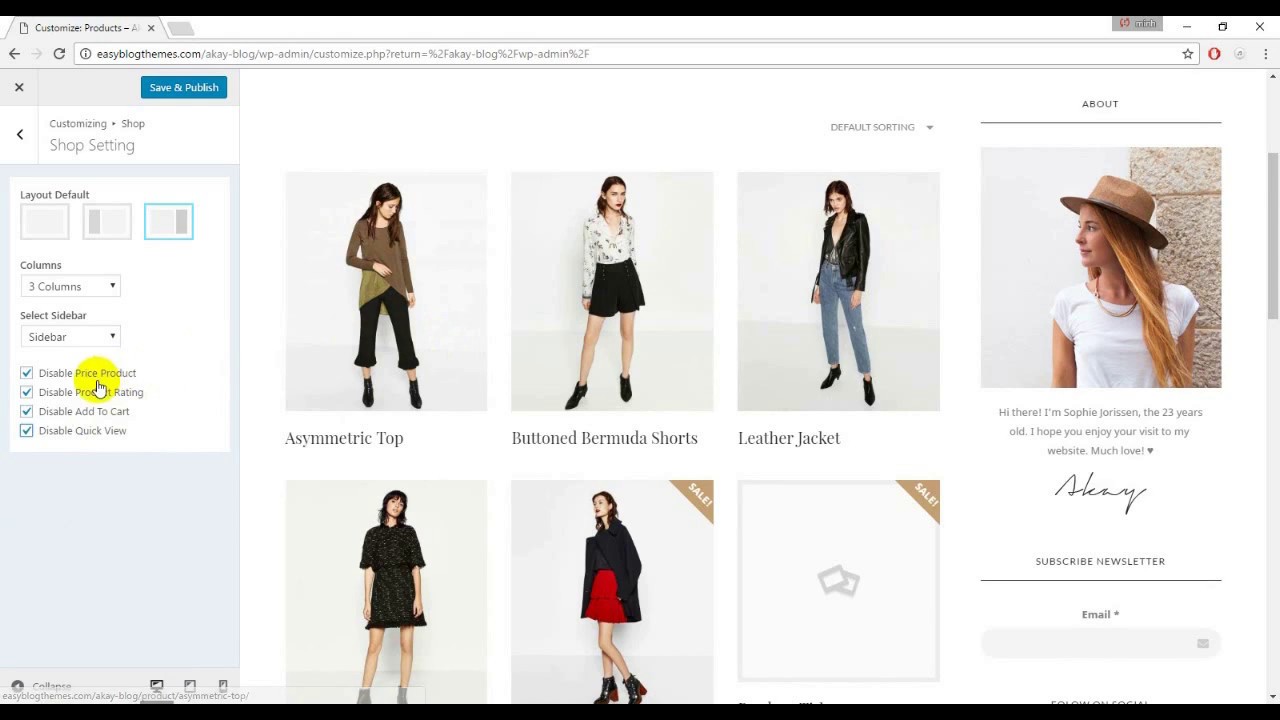 Akay Blog - Setup Shop & Product