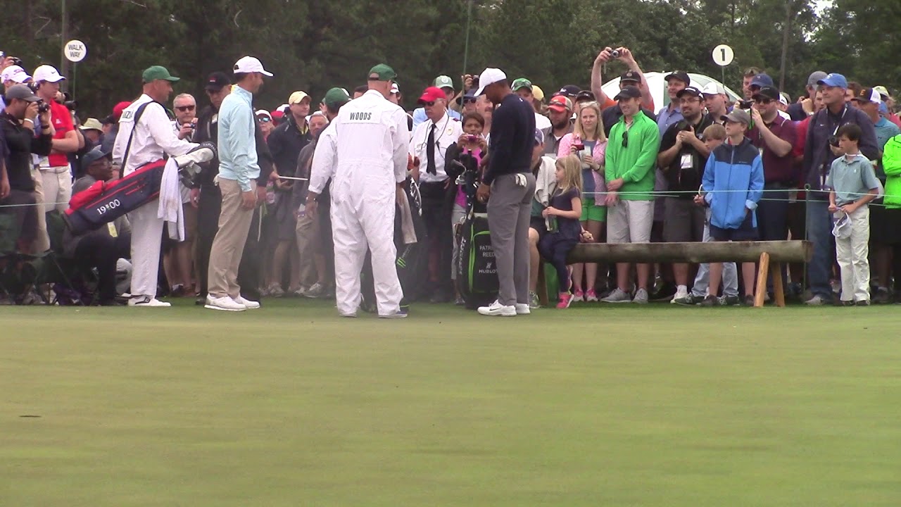 2018 Masters - Tiger Woods / Patrick Reed