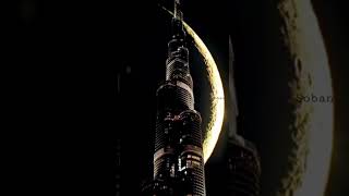 Dubai Burj Khalifa Ramadan Mubarak #burjkhalifa #dubai