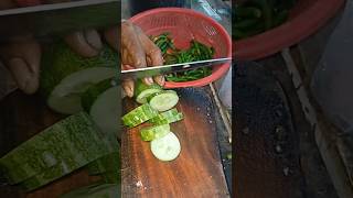 Fastest Cucumber Cutter in the World 😱 #viral #streetfood #reels #shorts #recipe #sourceoffood