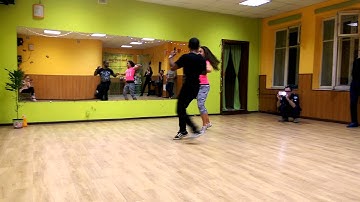 William Dos Santos & Oksana Andreeva zouk class