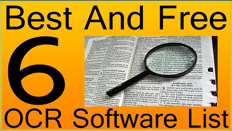 6 Best And Free OCR Software 2015 List For Windows 10/7/8/XP/Vista