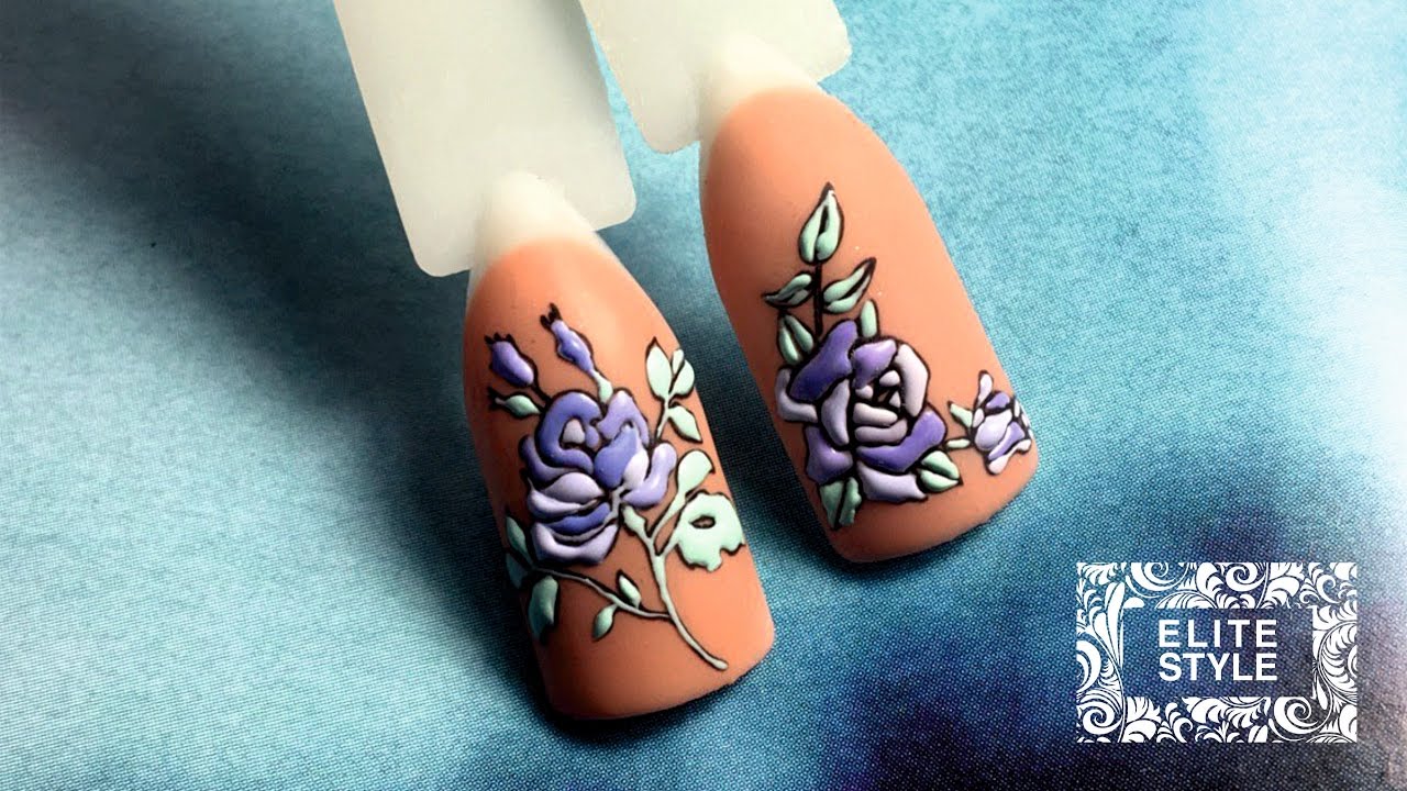 SWEET BLOOM Цветы со слайдерами NailArt Elite-Style SWEET BLOOM Цветы со слайдерами NailArt Elite-Style