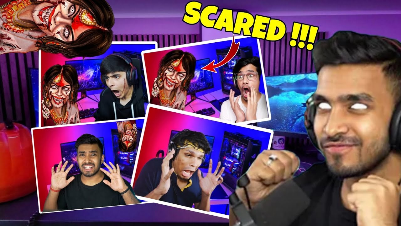 Indian Gamers Getting Scared 😂 - YouTube