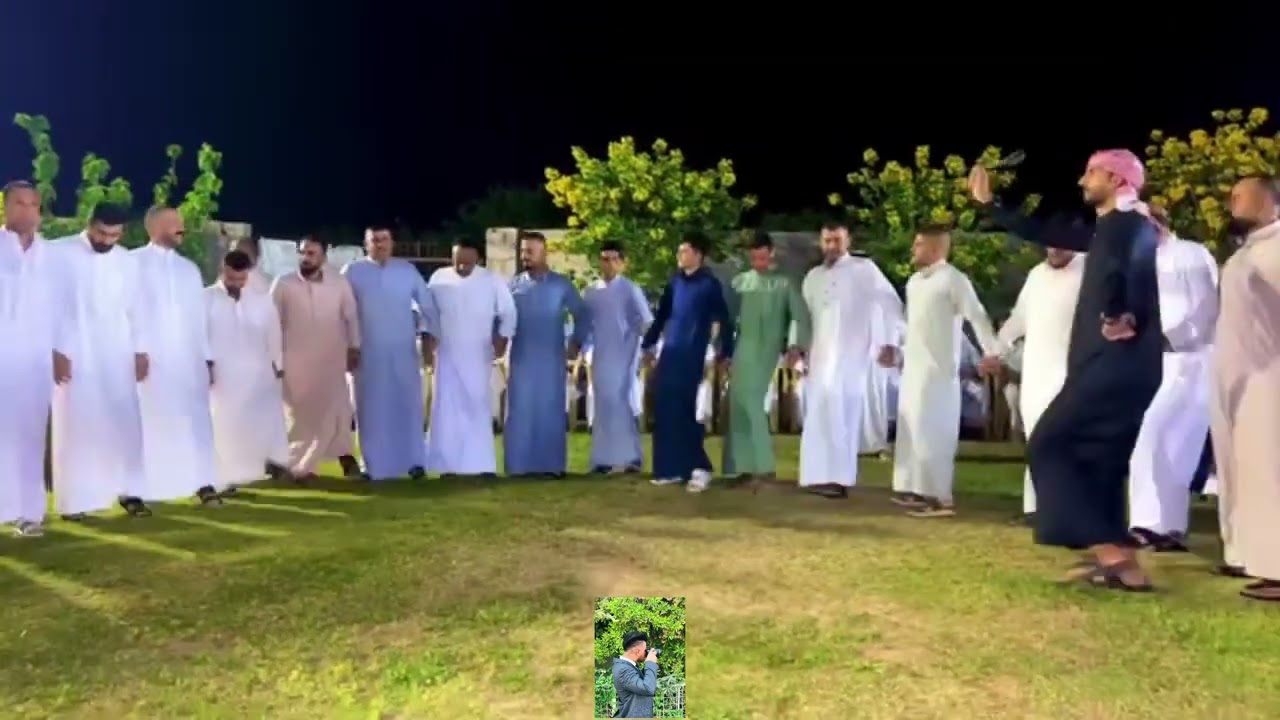 الفنان هاشم الجبوري في عشيرة المزاريع لإحياء حفل تخرج الملازم ثامر حازم علوان المزروعي