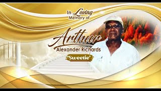 Service of Thanksgiving for the life of Arthur Alexander Richards 'Sweetie"