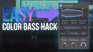 Turning ANY Bass into Color Bass with Convolution