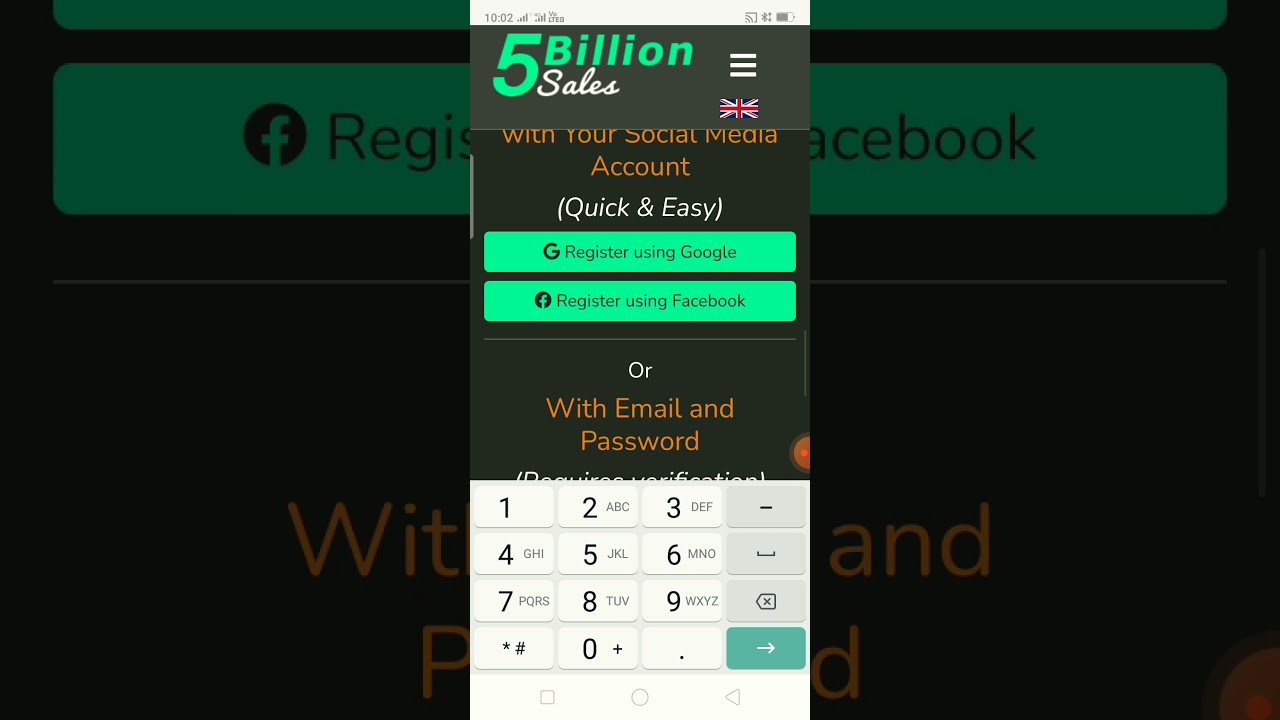 5BILLION SALES REGISTER KAISE KARE