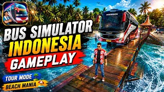 BUS SIMULATOR INDONESIA GAMEPLAY IN தமிழ் || TOUR MODE || PART -2 || #gaming #bussid screenshot 5