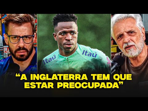 BRASIL FAVORITO CONTRA A INGLATERRA? | Cortes do Opinião Placar