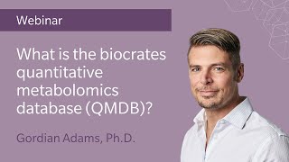 Video tutorial - biocrates Quantitative metabolomics database