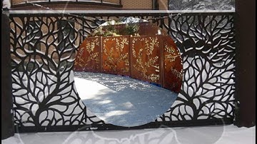 0908 848 518 Rào sắt cắt CNC hiện đại