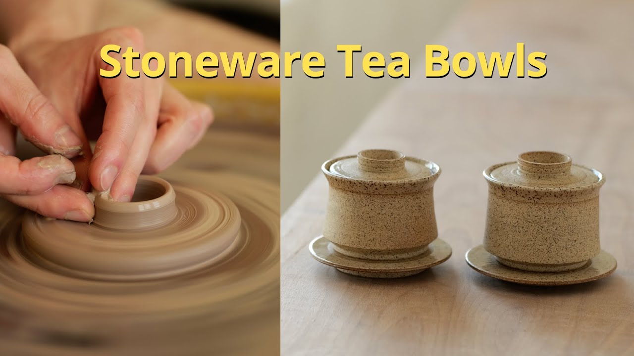 Stoneware Tea Bowls - Start to Finish