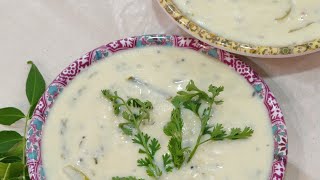 गुजराती खट्टी मीठी कढ़ी बटर मिल्क से बनाइए ||S1E1