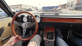 Restored 1974 Alfa Romeo GTV 2000 - Driving