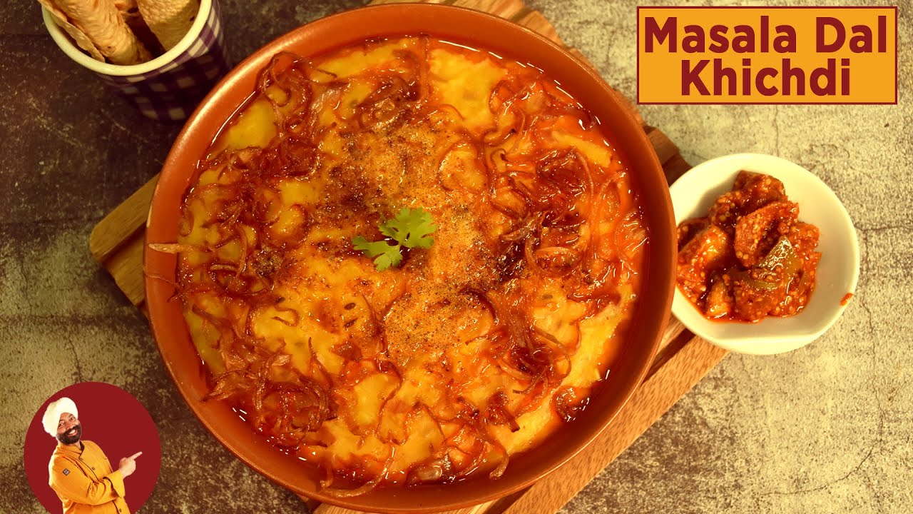 Masala Dal Khichdi        Tiffin Recipe   Chef Harpal Singh Sokhi