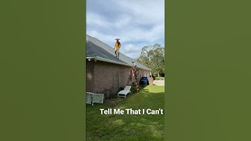 Hanging a 97’ piece of 6” seamless gutter | At The 509